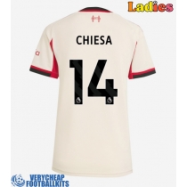 Liverpool Federico Chiesa #14 Replica Away Shirt Ladies 2025-26 Short Sleeve
